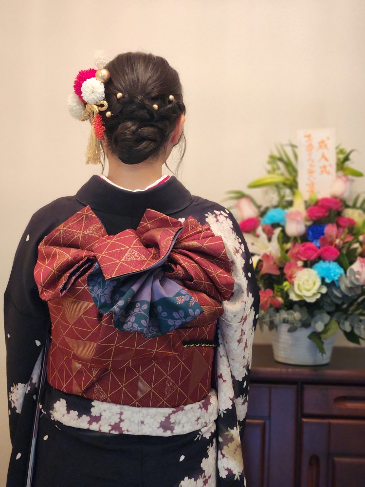 2026成人式振り袖着付⑭